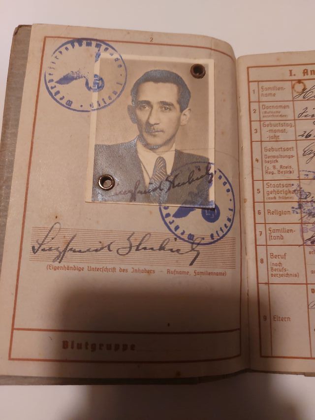 Wehrpass 1944 Soldado Alemán Granadero oferta