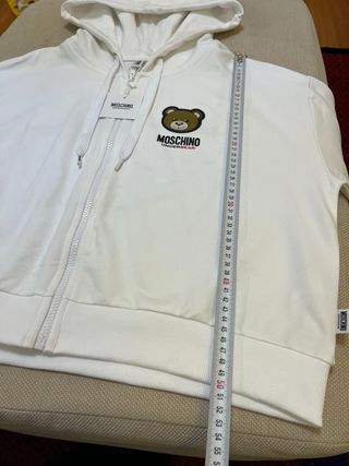 Felpa Moschino Teddy Bear con zip Tg L