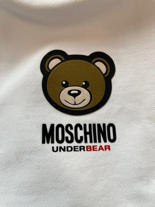 Felpa Moschino Teddy Bear con zip Tg L