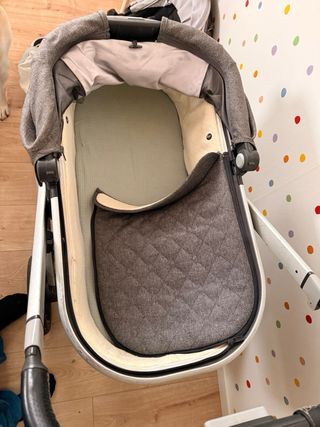 Carro UPPABaby Vista Gris Oscuro