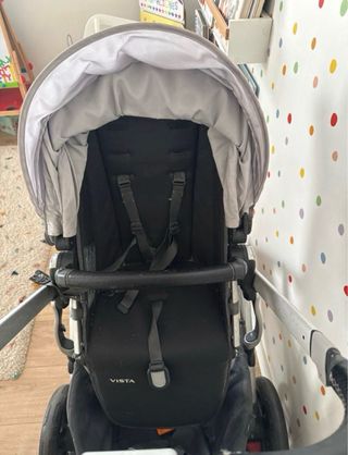 Carro UPPABaby Vista Gris Oscuro
