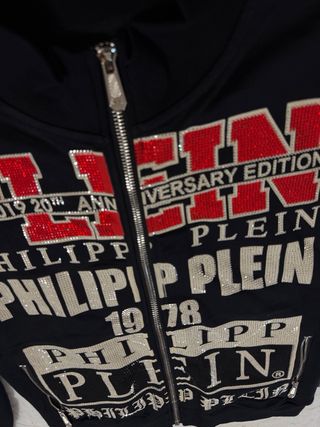 Philipp Plein Tuta Completa Uomo Nera