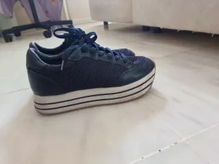 Botines doble suela azul Springfield