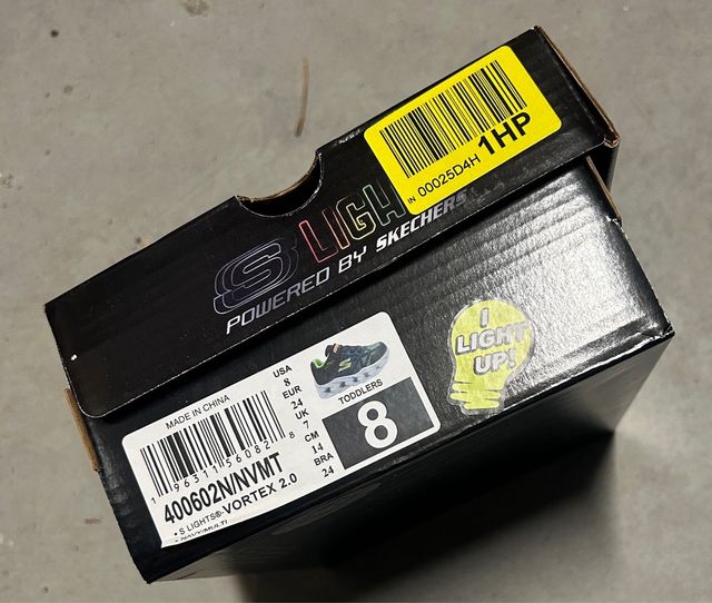 Zapatillas Skechers con Luces Talla 23