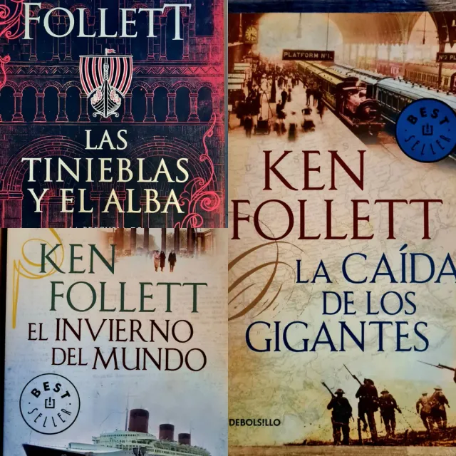 4 libros Ken Follett