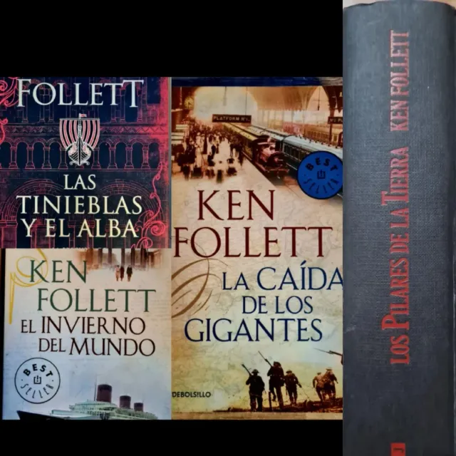 4 libros Ken Follett