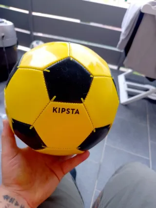 Pallone Kipsta Giallo/Nero