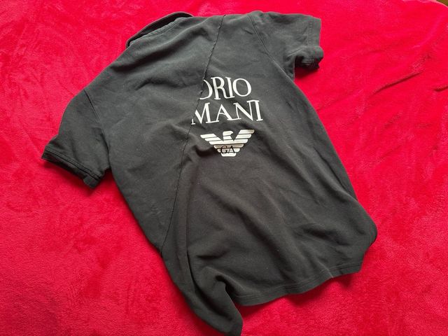 Camiseta Polo Emporio Armani Negra