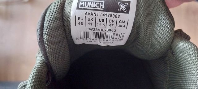 Zapatillas Munich Verdes Talla 46