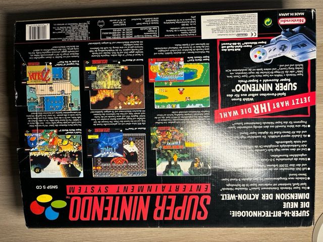 Super Nintendo Original Completa