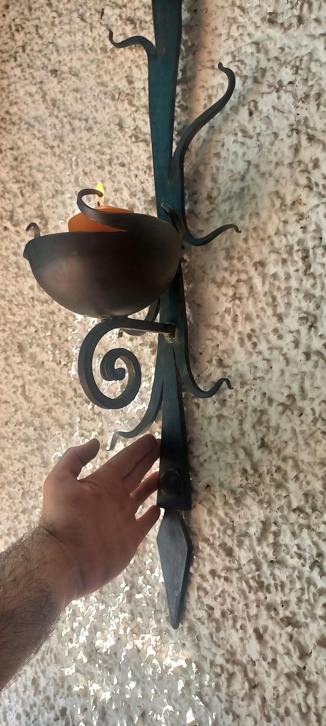 Candelabro Escolopendra de Hierro