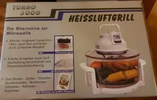 Horno de aire caliente Turbo 3000