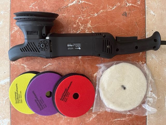 Lijadora Excéntrica AUTECH +4 discos gratis.