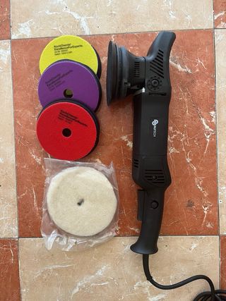 Lijadora Excéntrica AUTECH +4 discos gratis.