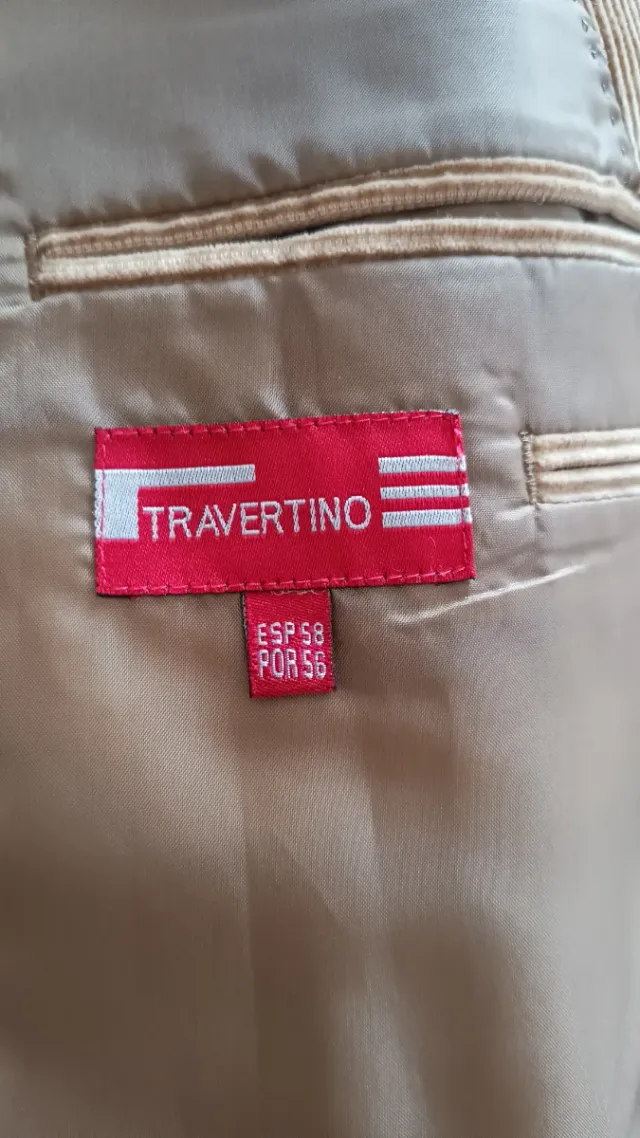 Americana Pana Travertino Talla 58