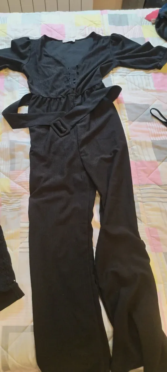 Mono negro mujer talla S