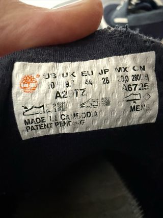 Timberland zapatillas/zapatos talla 44