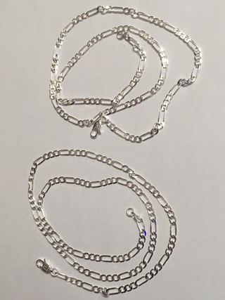 Lote 2 Collares Plata 925