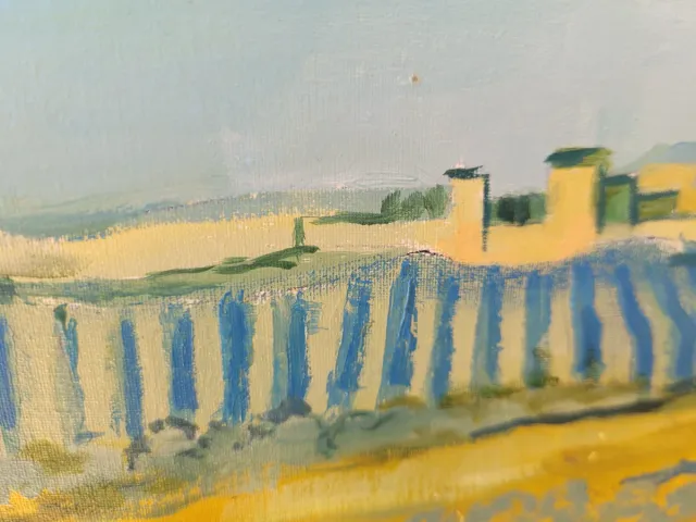 Cuadro al óleo Puente Nenúfares