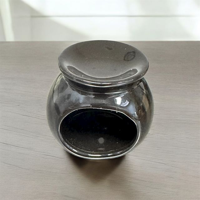 Lote 7 difusores cerámica negro