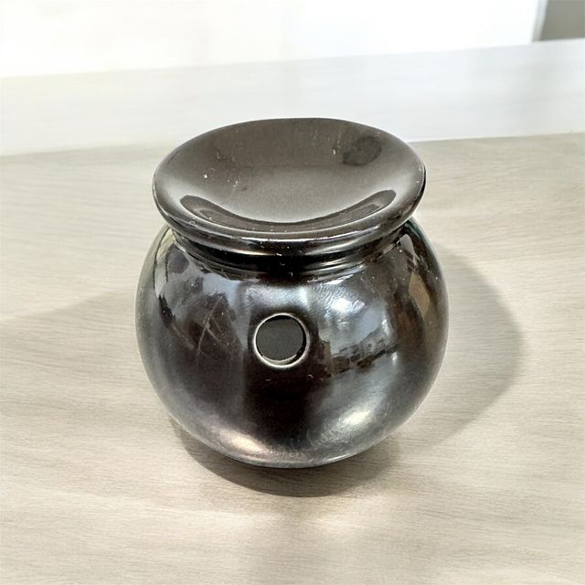 Lote 7 difusores cerámica negro