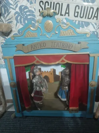 Antico Teatrino Legno 1940
