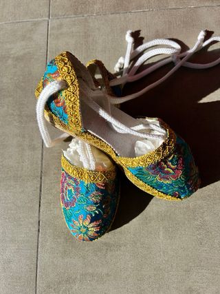 Traje de Fallera Azul