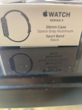 Apple Watch Series 3 Negro