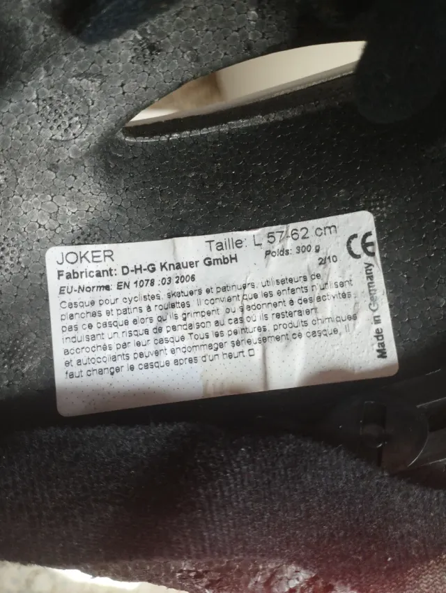 Casco bicicleta KED - Talla L