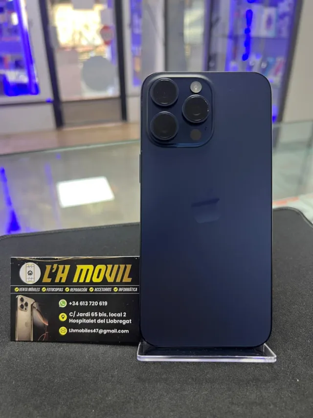 iPhone 15 Pro Max 256 GB Blue Titanium