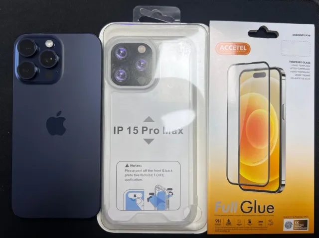 iPhone 15 Pro Max 256 GB Blue Titanium