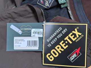 Pantalón caza Le Chameau Gore-Tex Verde Oliva