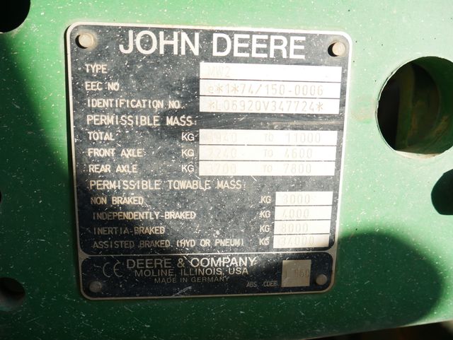Tractor John Deere 6920