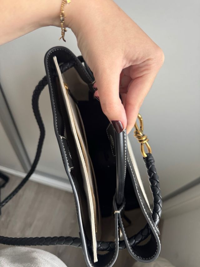 Bolso Bottega Veneta Andiamo Lino Piel