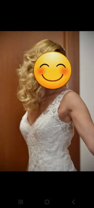 Vestido de Novia Rosa Clara Modelo Actriz Talla 44