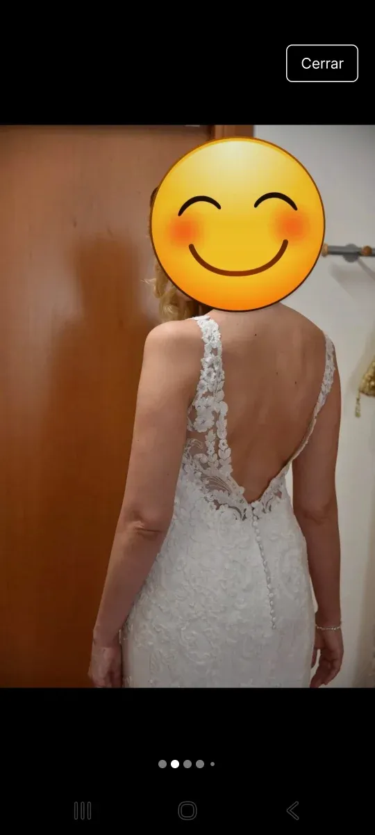 Vestido de Novia Rosa Clara Modelo Actriz Talla 44