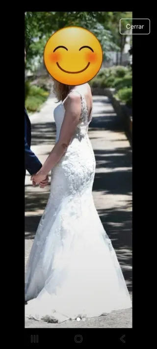 Vestido de Novia Rosa Clara Modelo Actriz Talla 44