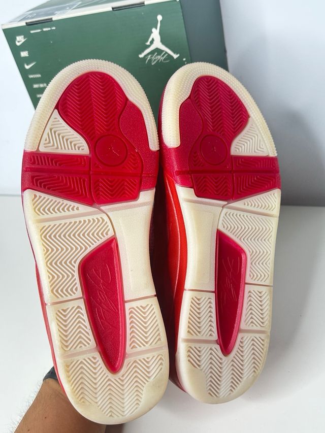 Jordan Flight Court Rojas Talla 42 Unisex