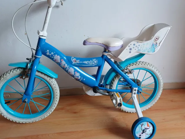 Bicicleta Frozen niña 3،6 anos