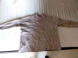 Pullover donna beige perla