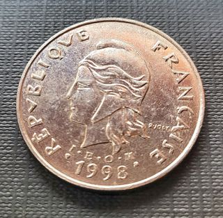 50 Franco Polinesia Francesa 1998