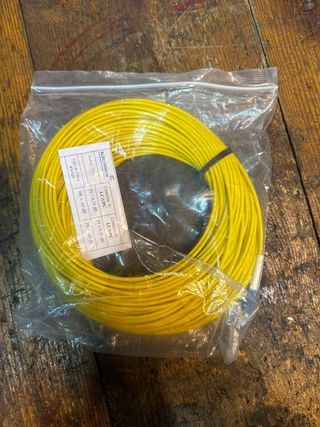 Cable Fibra Óptica Electroson LC/UPC Amarillo