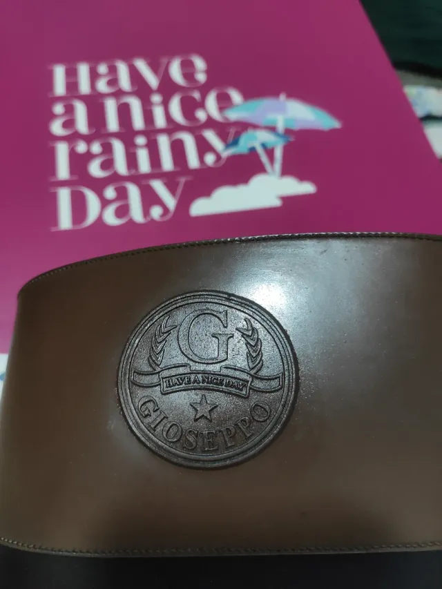 Botas de agua Giosseppo negras y marrones