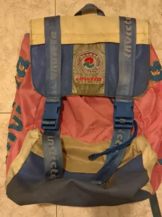 Cartella Invicta Vintage Blu/Rosa