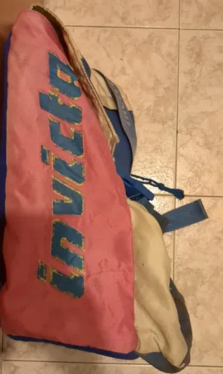 Cartella Invicta Vintage Blu/Rosa