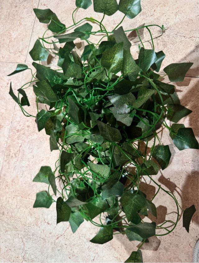 Enredaderas artificiales verdes (plástico)