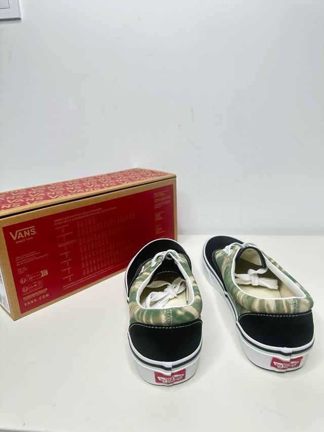 Vans Era Skate Verde Negro Talla 41 Unisex