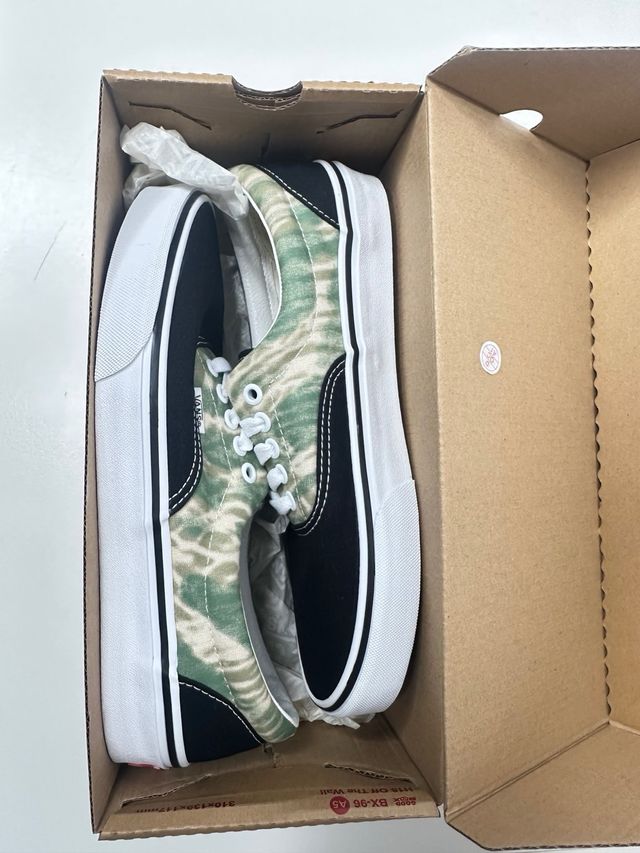 Vans Era Skate Verde Negro Talla 41 Unisex