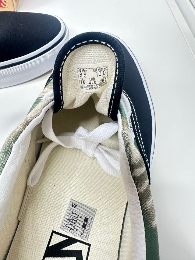 Vans Era Skate Verde Negro Talla 41 Unisex