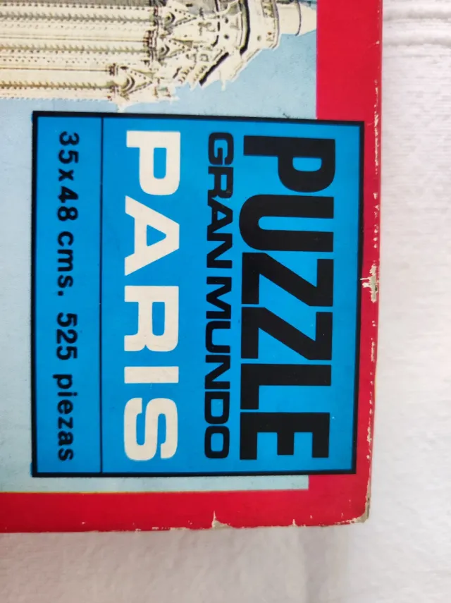 Puzzle Gran Mundo París 525 piezas
